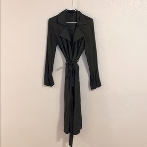 Army Green Trench Jacket